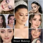 Braut Make-up Looks aus dem Studio Aura Ästhetik